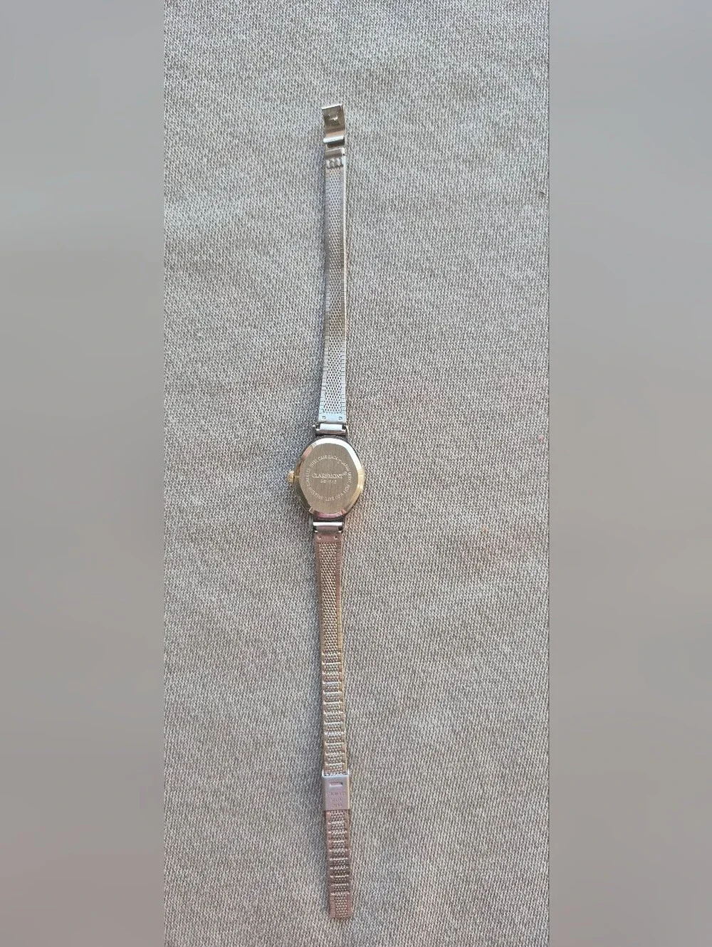 Two-Tone Gold and Silver Women's Bracelet Watch